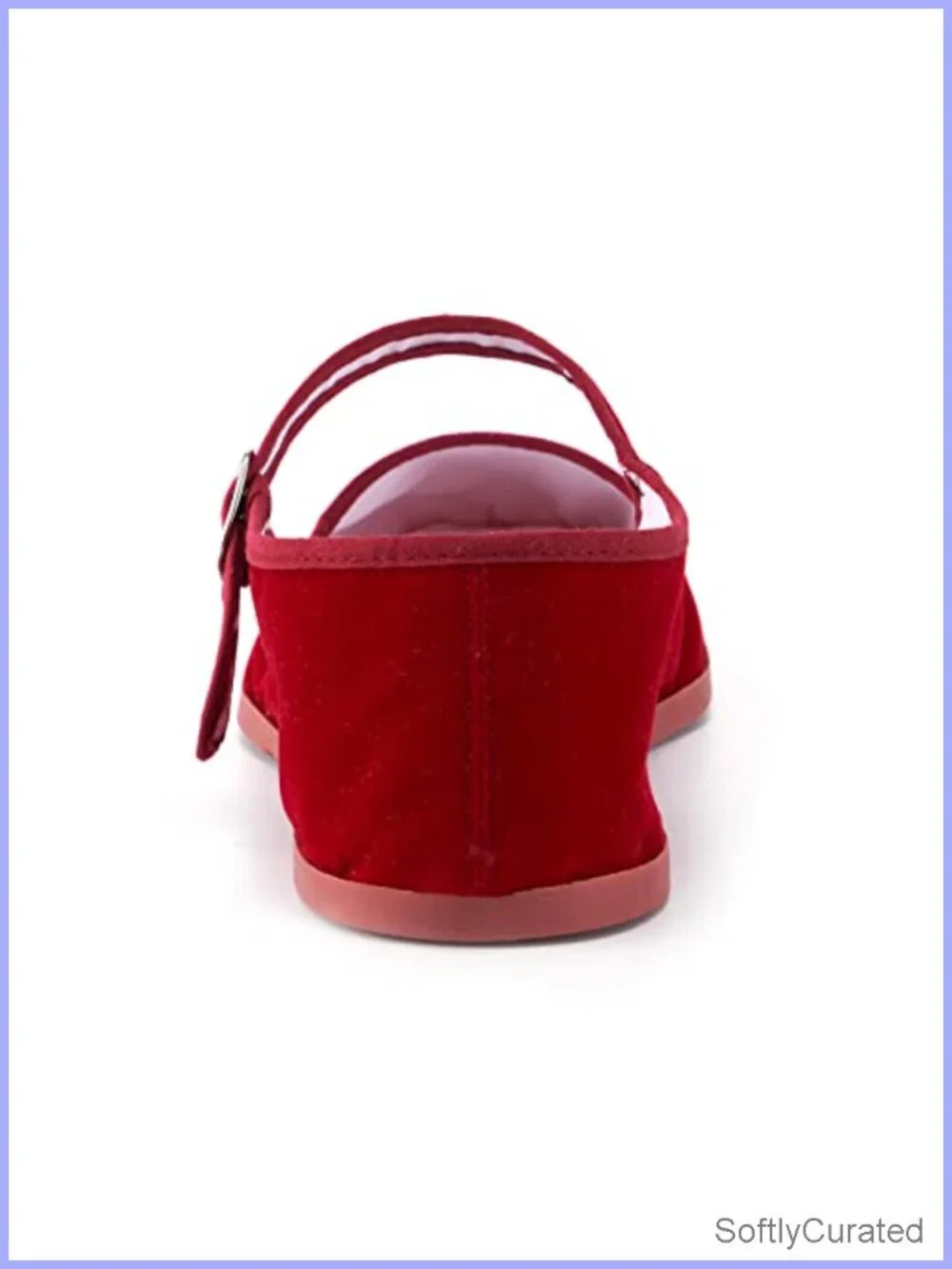 Women's Mary Jane Flats Cotton Chinese Slippers Buckle Tai Chi Shoes